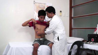 Enema Asian gay anally stuffed at doctor - drtuber.com