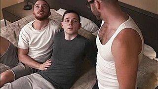 Transcest Horny FTM Twink Catches Stepdad And Uncle In - gayxo.com